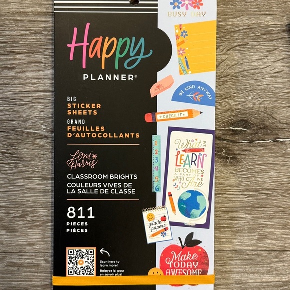 Happy Planner Seasonal Teacher Sticker Pack - Picture 4 of 5